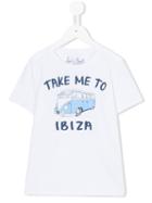 Mc2 Saint Barth Kids - Mini Van T-shirt - Kids - Cotton - 12 Yrs, White