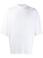 Jil Sander Funnel Neck T-shirt - White