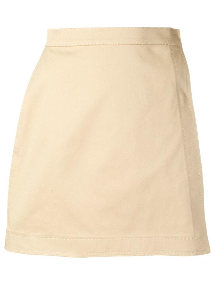 Ermanno Scervino Mini Skirt - Neutrals