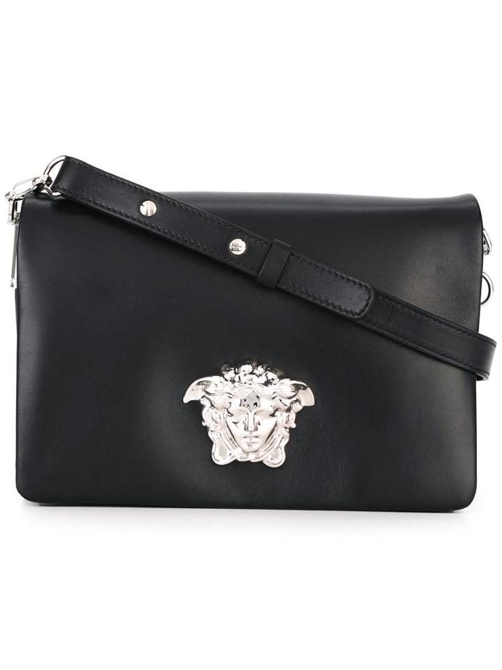 Versace 'palazzo' Shoulder Bag, Women's, Black