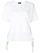 Diesel Black Gold Layered Look T-shirt - White