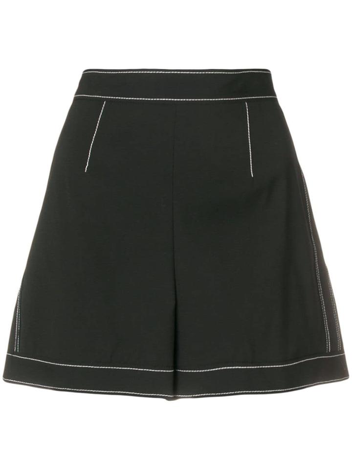Red Valentino Tailored Shorts - Black