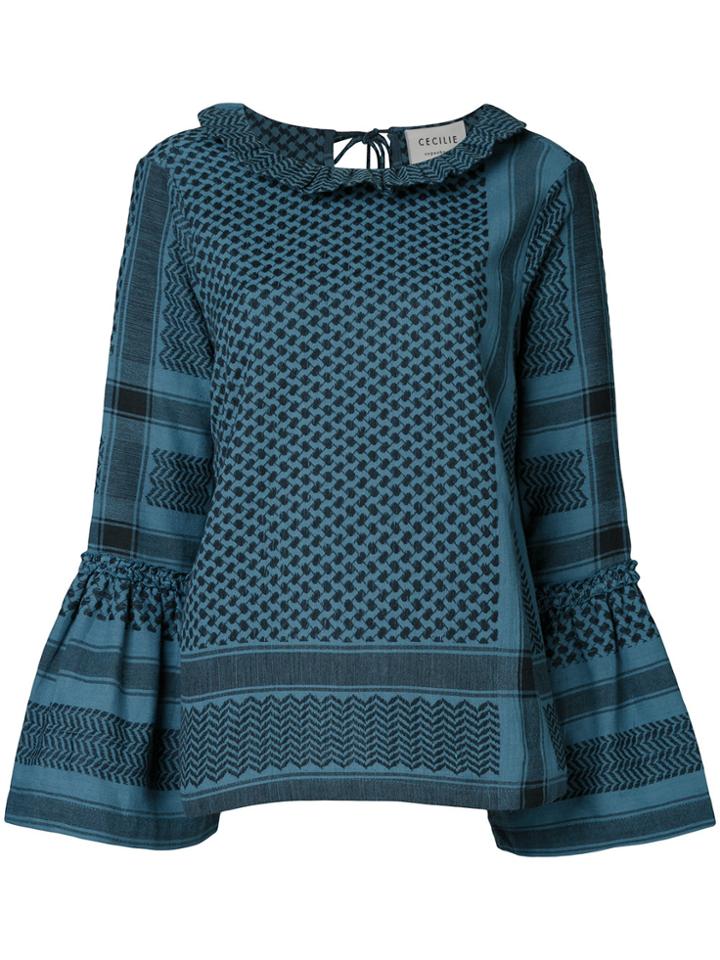 Cecilie Copenhagen Stamina Blouse - Blue