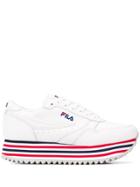 Fila Orbit Zeppa Platform Sneakers - White