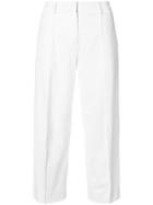 Maison Margiela Slim-fit Tailored Trousers - White