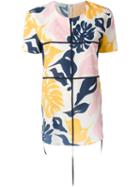 Cédric Charlier Leaf Print T-shirt