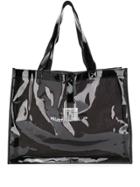 Heliot Emil Logo Print Tote Bag - Black