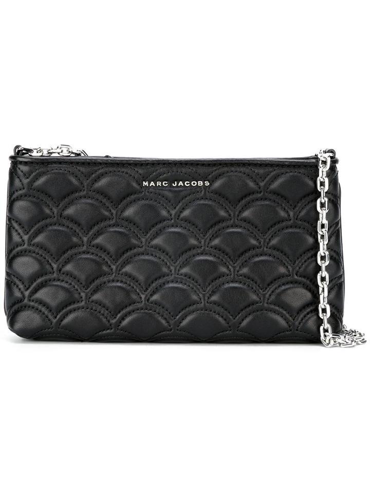 Marc Jacobs Matelasse Clutch, Women's, Black, Lamb Skin