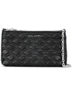 Marc Jacobs Matelasse Clutch, Women's, Black, Lamb Skin