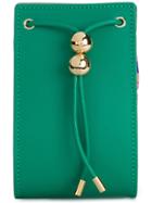 Emilio Pucci Drawstring Box Wallet - Green