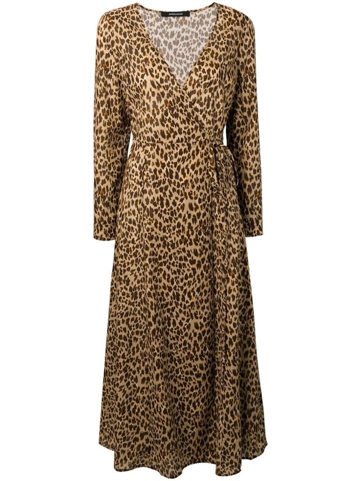 Andamane Andrea Wrap Maxi Dress - Neutrals