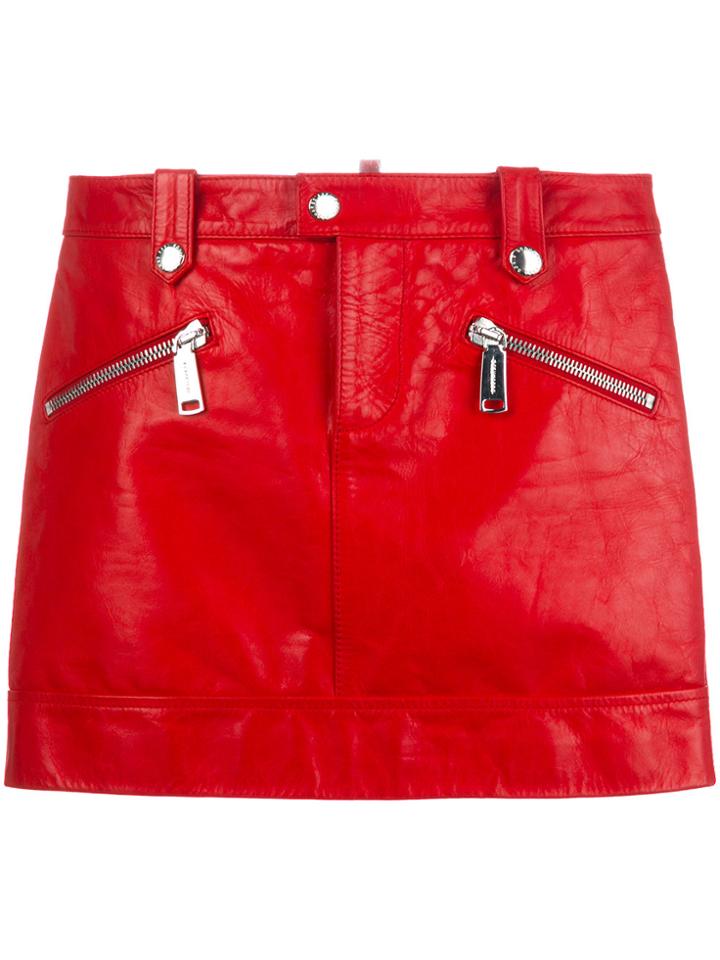 Dsquared2 Zipped Mini Skirt