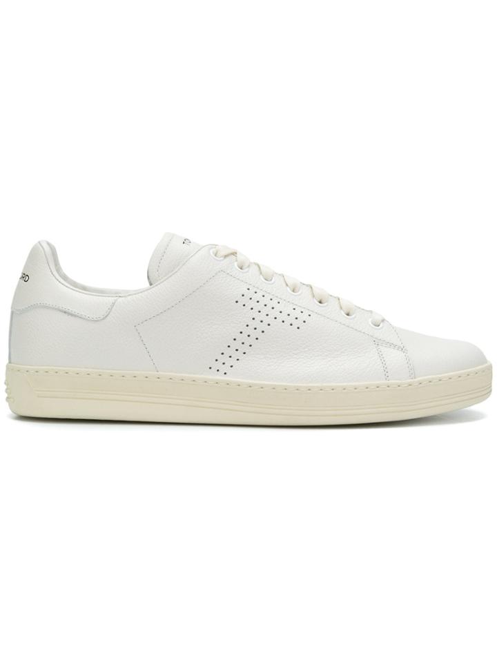 Tom Ford Lace-up Sneakers - White
