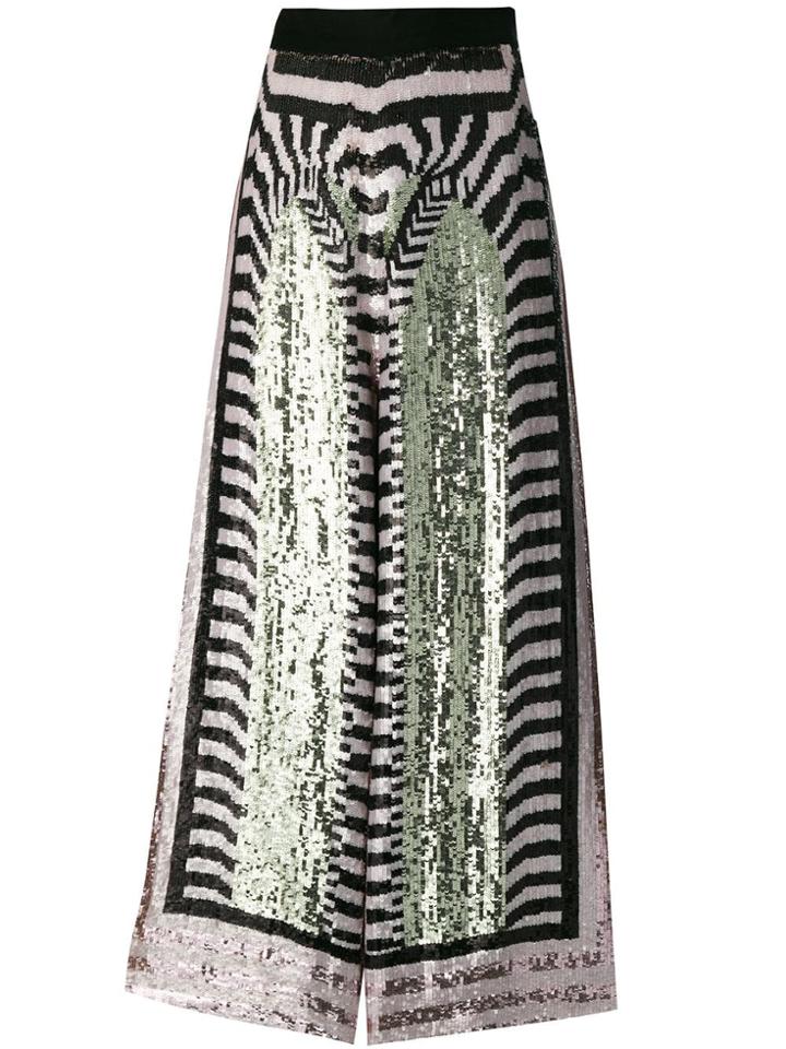 Temperley London Idol Sequin Trousers - Metallic