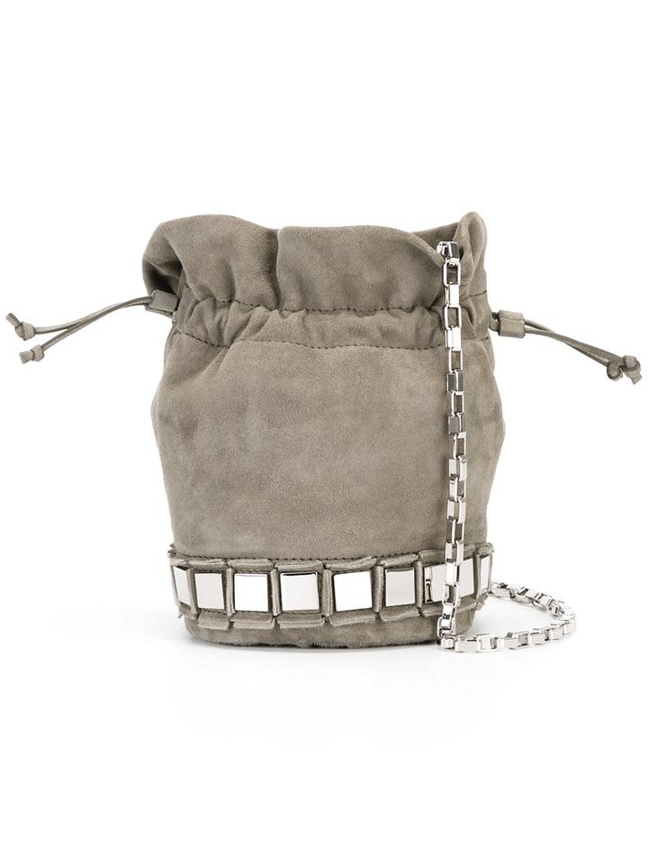 Tomasini - Cross Body Bag - Women - Suede - One Size, Women's, Green, Suede