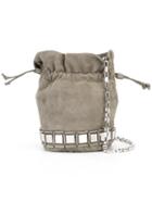 Tomasini - Cross Body Bag - Women - Suede - One Size, Women's, Green, Suede