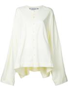 Eckhaus Latta - Oversized Shirt - Women - Cotton - One Size, Yellow/orange, Cotton