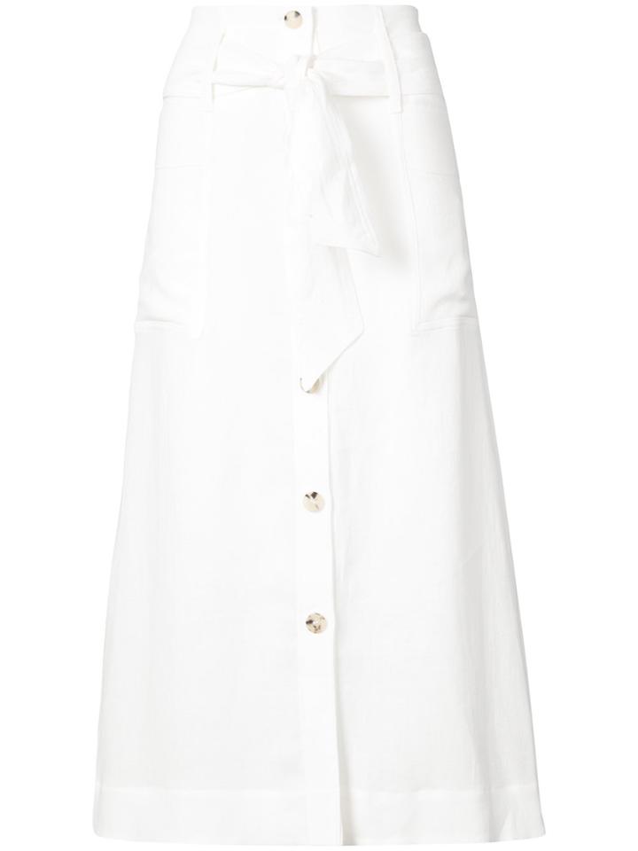 Le Kasha Giza Skirt - White