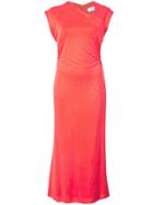 Rachel Comey Sleeveless Flared Midi Dress - Pink & Purple