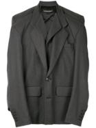 Y / Project Double Tailored Jacket - Grey