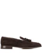 Scarosso Tassel Loafers - Brown