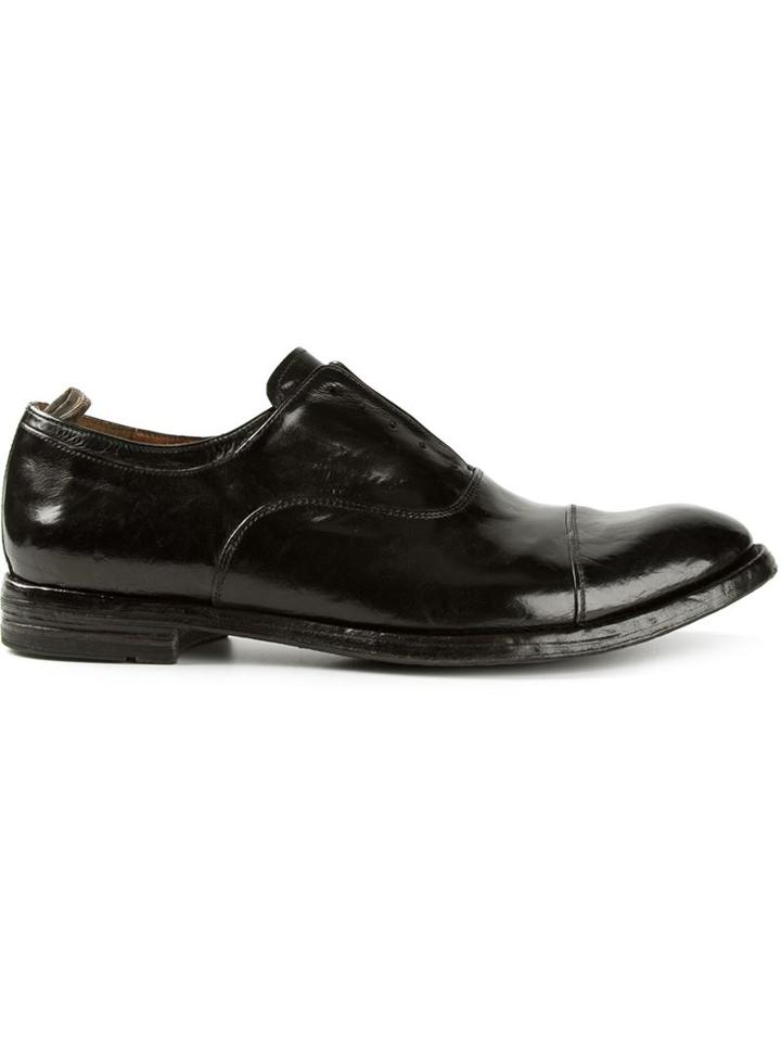 Officine Creative 'anatomia' Laceless Oxford Shoes