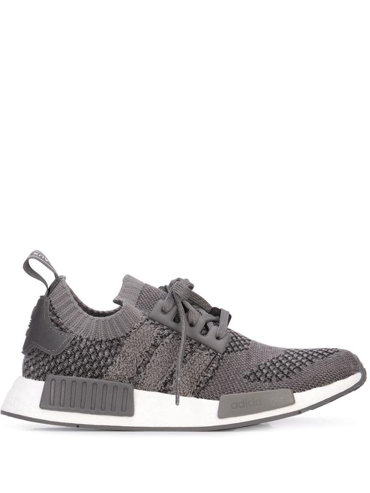 Adidas Nmd R1 Primeknit Trainers - Grey