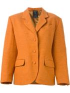 Jean Paul Gaultier Vintage Classic Blazer, Women's, Size: 42, Yellow/orange