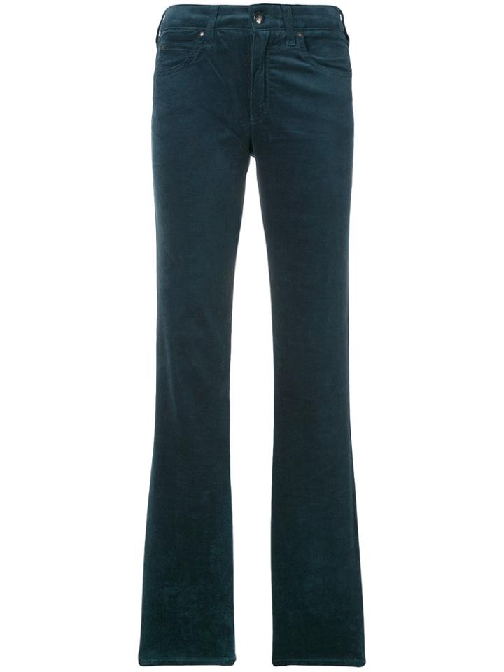 Armani Jeans Straight Trousers - Green