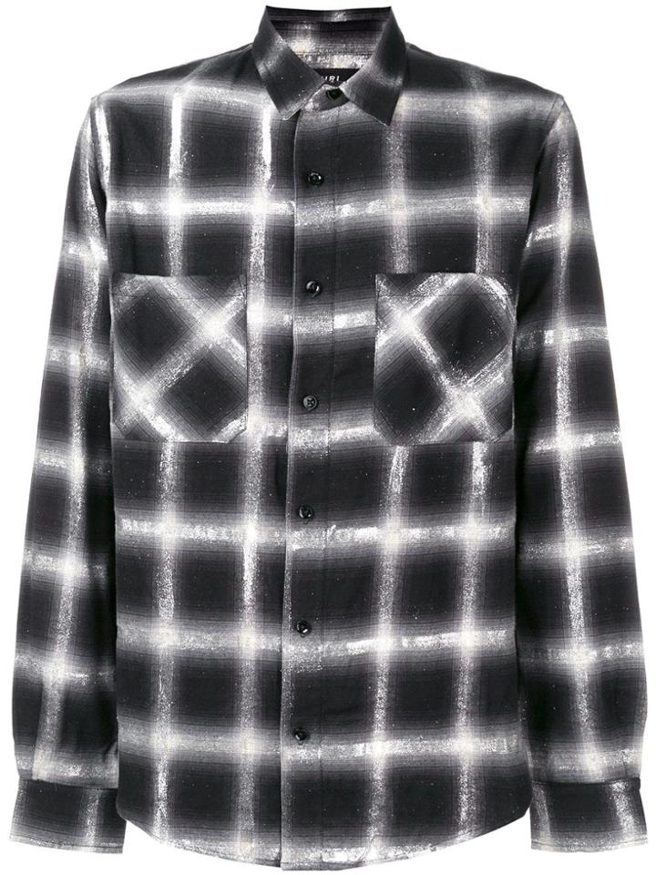 Amiri Check Shirt - White