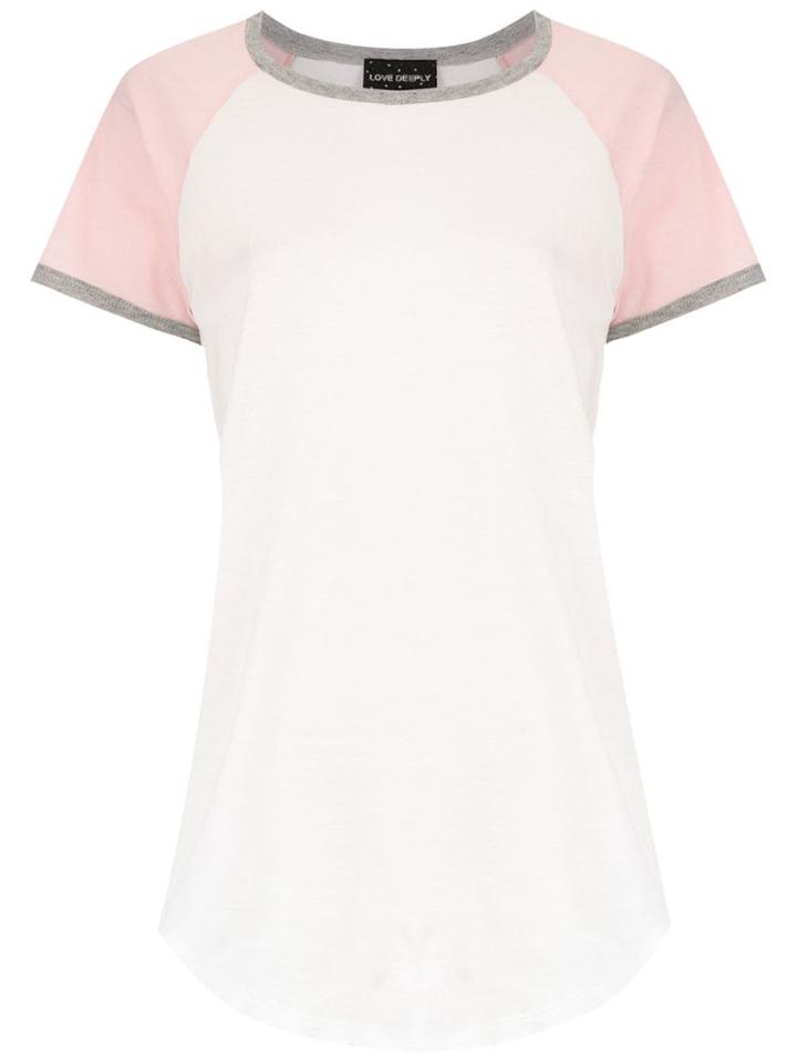 Andrea Bogosian Raglan T-shirt - White