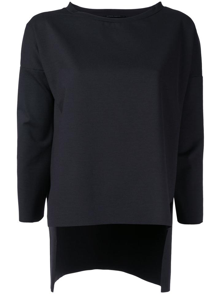 Album Di Famiglia - Longsleeved T-shirt - Women - Polyamide/spandex/elastane/viscose - S, Black, Polyamide/spandex/elastane/viscose