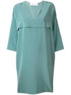 Gianluca Capannolo V-neck Knee Length Dress - Green