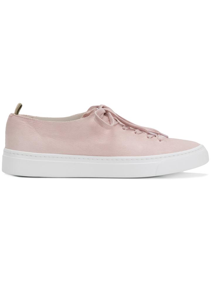 Officine Creative Lace-up Sneakers - Pink & Purple