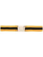 Gucci Square Buckle Waist Belt - Yellow & Orange