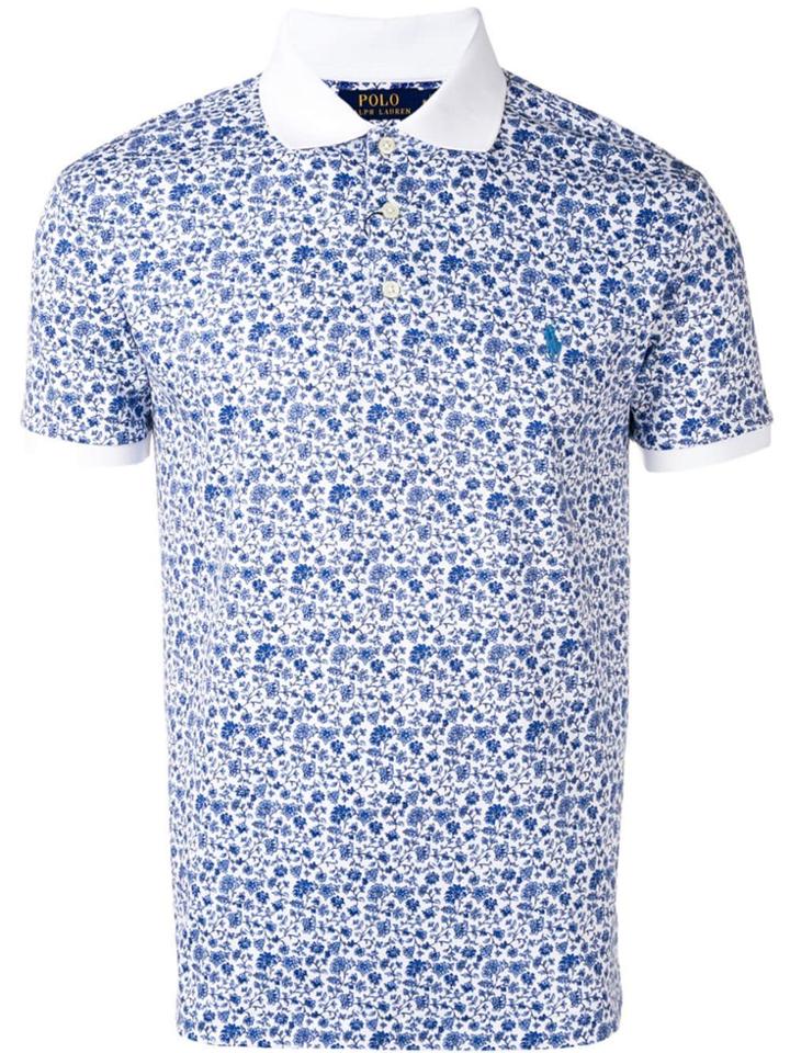 Polo Ralph Lauren Floral Polo Shirt - White