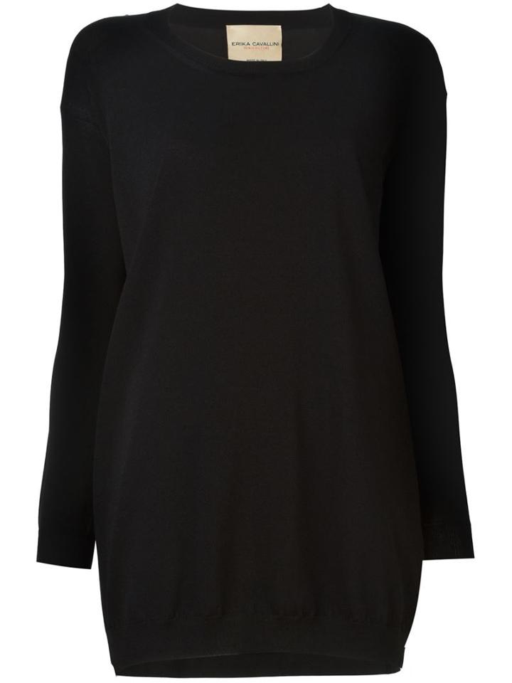 Erika Cavallini Side Slit Sweater