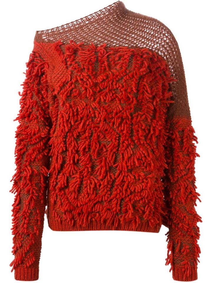 A.f.vandevorst '152 Tapas' Fringed Sweater
