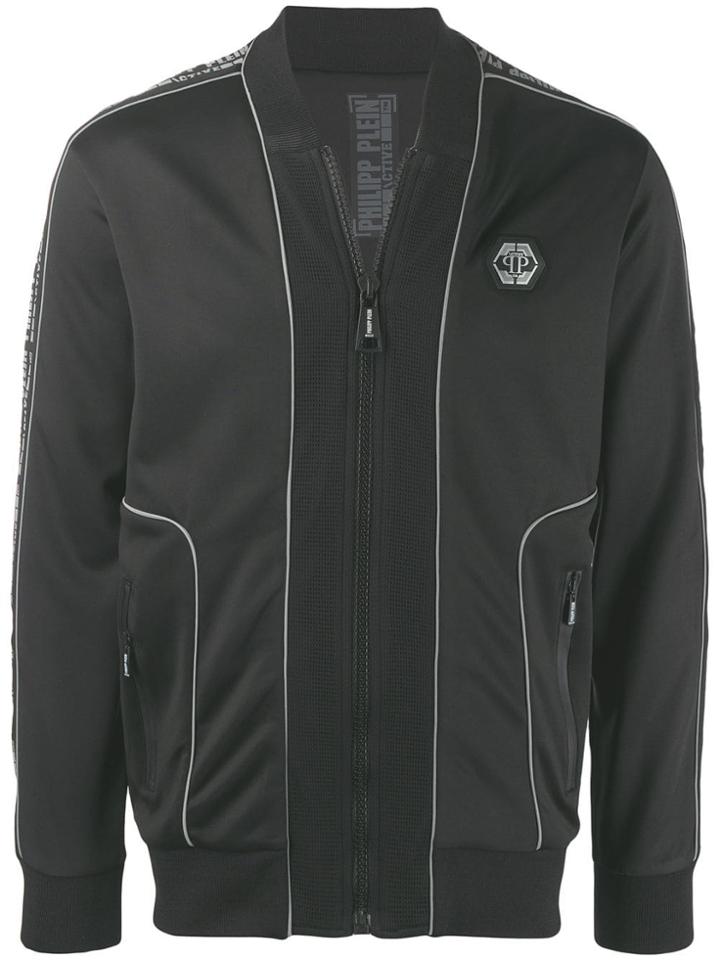 Philipp Plein Geometric Jacket - Black