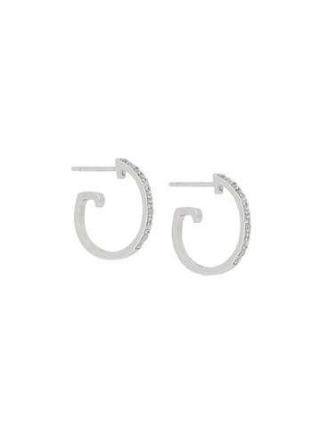 V By Laura Vann Maxi Hoop Earrings - Metallic