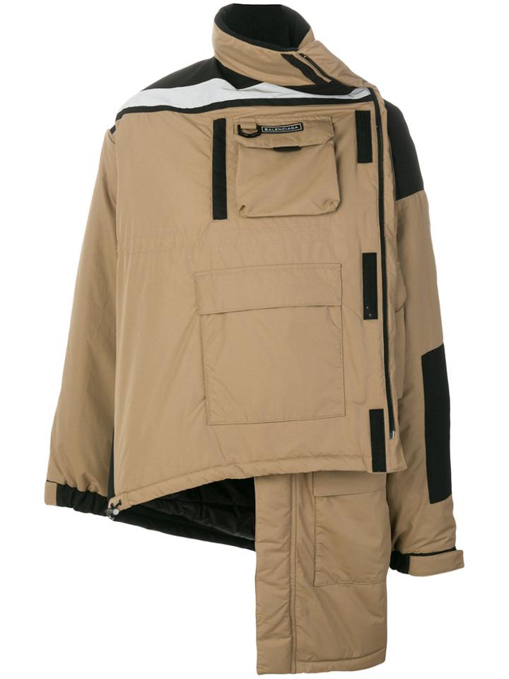 Balenciaga Pulled Parka - Nude & Neutrals