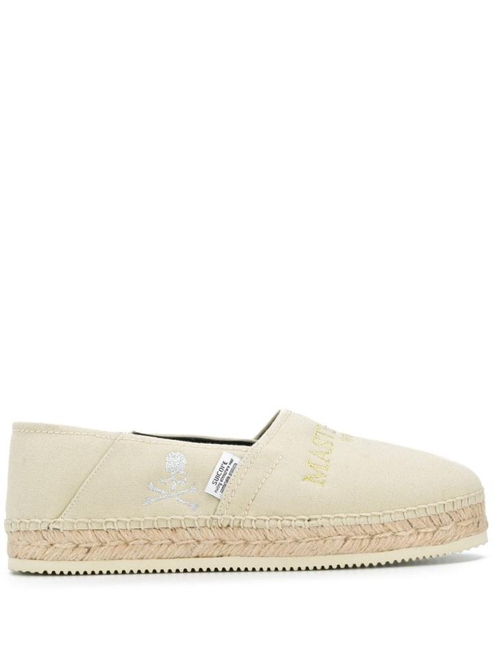 Mastermind Japan Raffia Sole Espadrilles - Neutrals