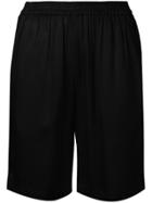Bellerose High-waist Fitted Shorts - Black