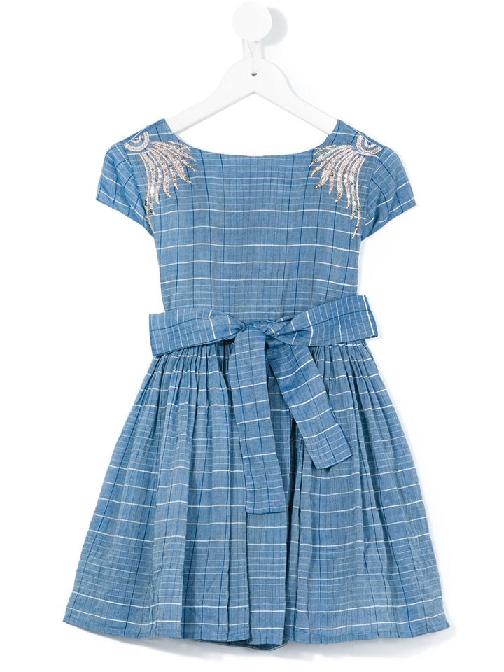 Morley - Dorothy Dress - Kids - Cotton/polyurethane/tencel - 8 Yrs, Blue