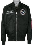 Alpha Industries Ma-1 Moon Landing Bomber Jacket - Black