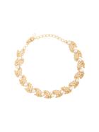 Oscar De La Renta Pearl-embellished Necklace - Yellow & Orange