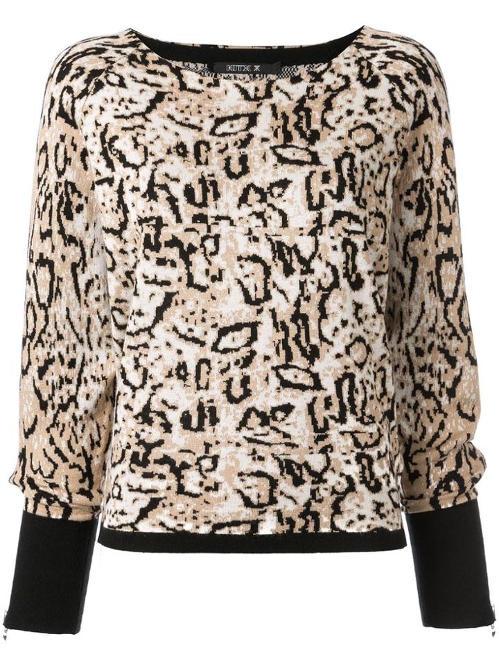 Kitx Leopard Print Sweater - Multicolour