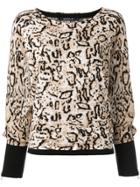 Kitx Leopard Print Sweater - Multicolour