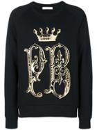 Pierre Balmain Logo Printed Sweater - Black