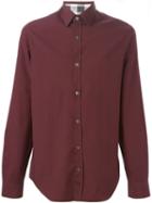 Burberry Classic Shirt, Men's, Size: Xl, Red, Cotton/spandex/elastane